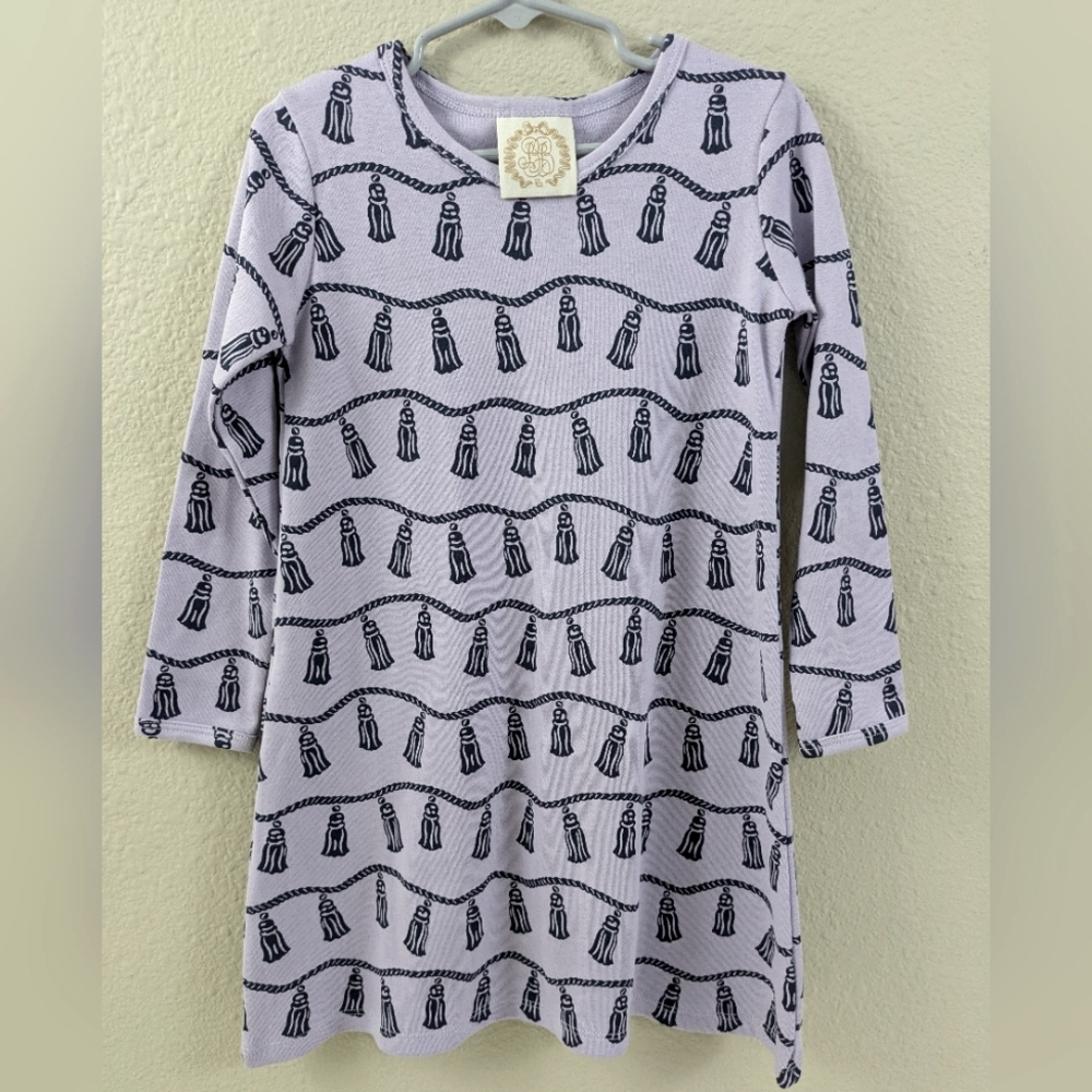 TBBC Long Sleeve Polly Tassle Dress~ sz 6